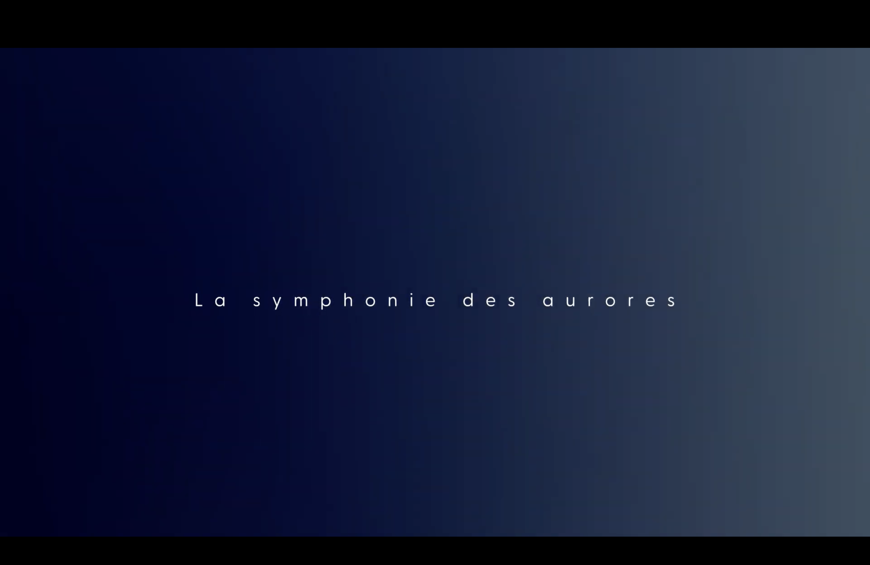 La Symphonie des aurores